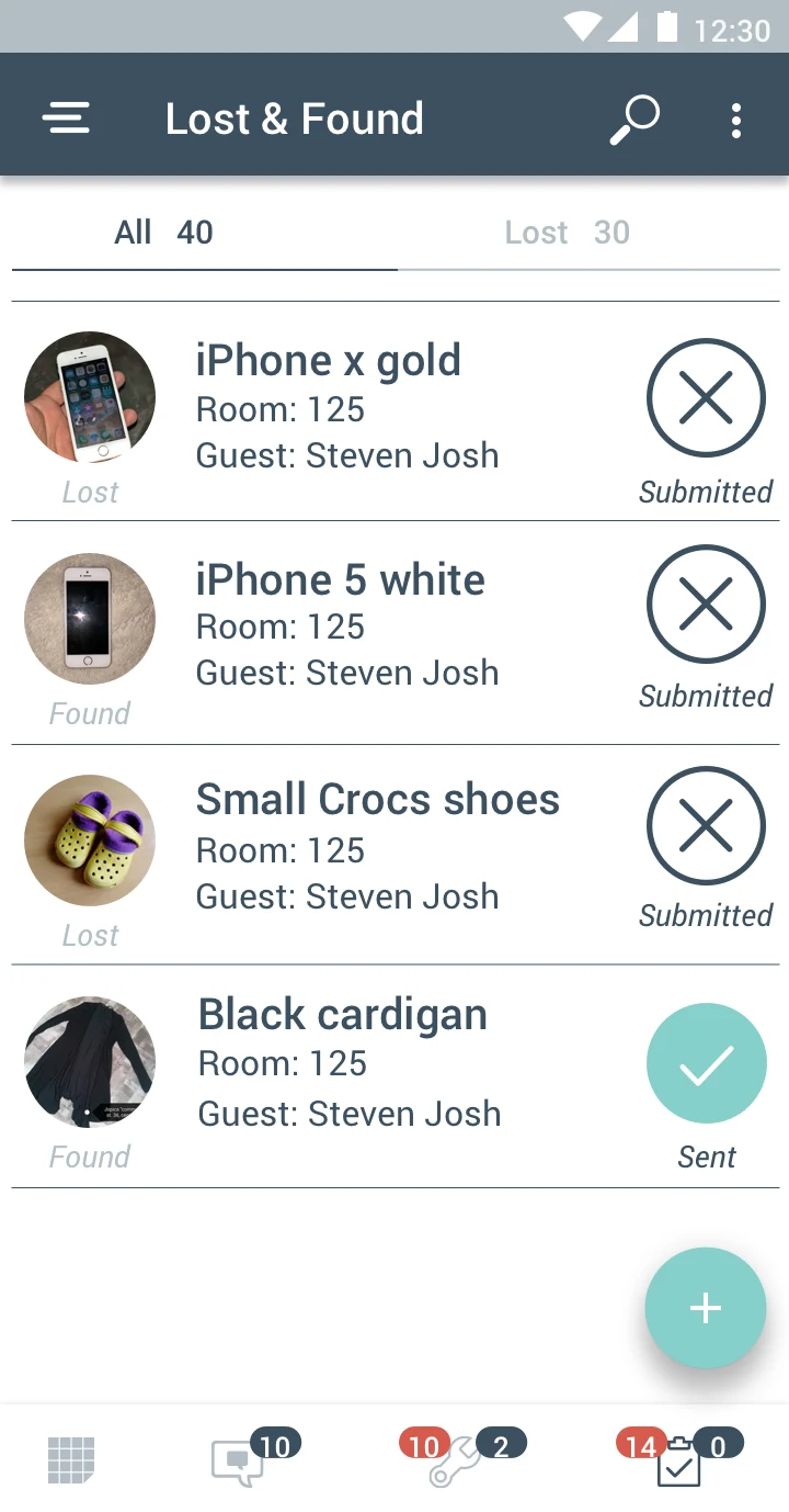 Flexkeeping screenshot
